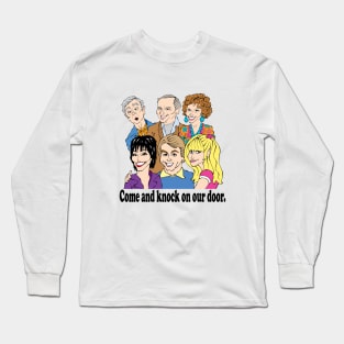THREE'S COMPANY FAN ART!! Long Sleeve T-Shirt